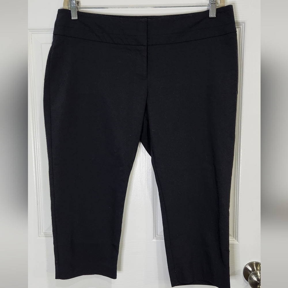 Apt. 9 The Torie black capri women's size 14P